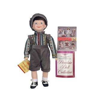 𝅺HAPPY Memories Toddler Collection Porcelain Boy Doll “Jeffrey” 1990 14”